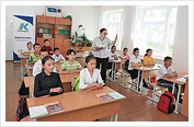 ﻿Reconstruction of the kindergarten into a school Pugachyovo village, Burlin District (2007)